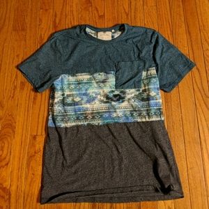 Blue Pac Sun Pocket Shirt